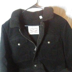 Levi Strauss Sherpa Lined Corduroy Trucker Coat